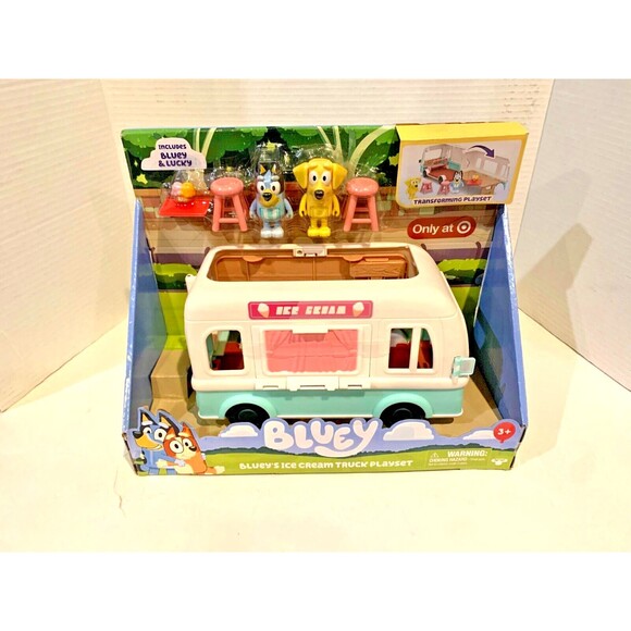 Bluey's Ice Cream Truck Transforming Playset NEW - (SEE PHOTOS) - Picture 2 of 3
